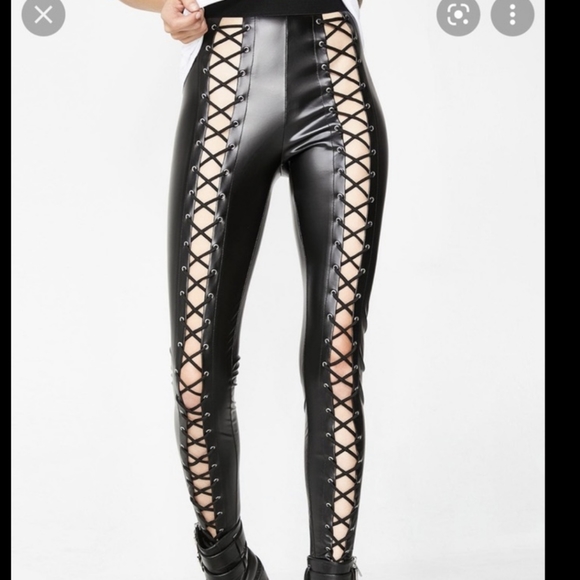 Dolls Kill Current Mood Faux Leather 